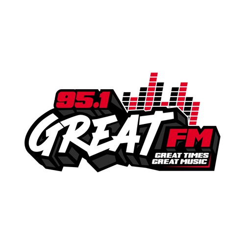 New Radio Station Logo playing Great music from the 70s, 80s, 90s and early 2000s! Design by Storiebird