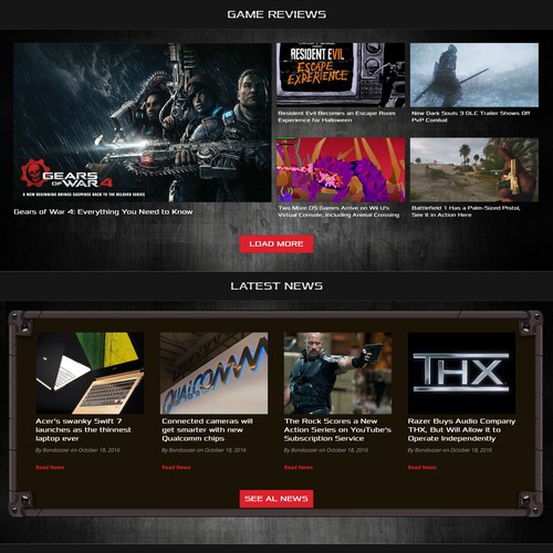 Spotnet website Design von DezignLAB