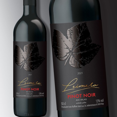 new label for my first own wine ! Design by Debdutta*