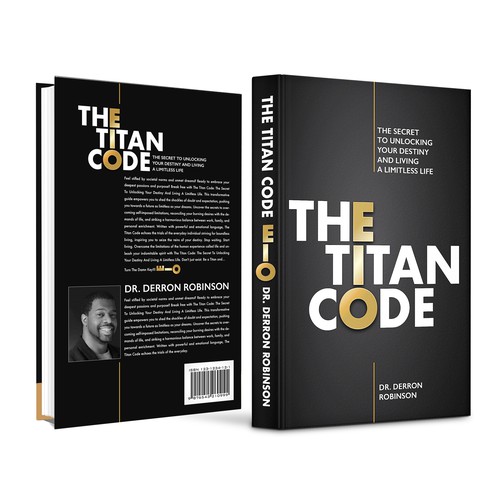 Book Cover For "The Titan Code: The Secret To Unlocking Your Destiny And Living A Limitless Life" Réalisé par Colibrian