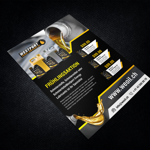 Postcard, flyer or print contest entry by 99B