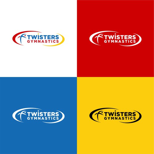 Twister Gymnastics Logo Rebrand - Modern, Exciting, Clean Logo Update for Kids Gymnastics Facility Design by ekhodgm