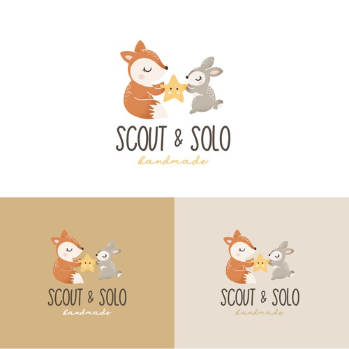 Need a fun, cute, bada$$ logo idea for a handmade kids clothing line.-ontwerp door lindt88