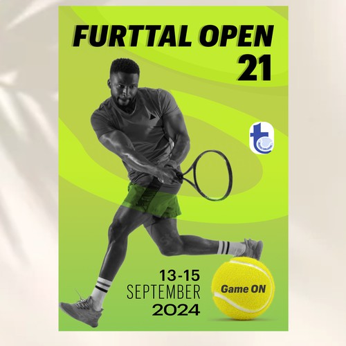 Aces & Action: Cool Flyer for a Tennis Tournament Design by TZ. Design