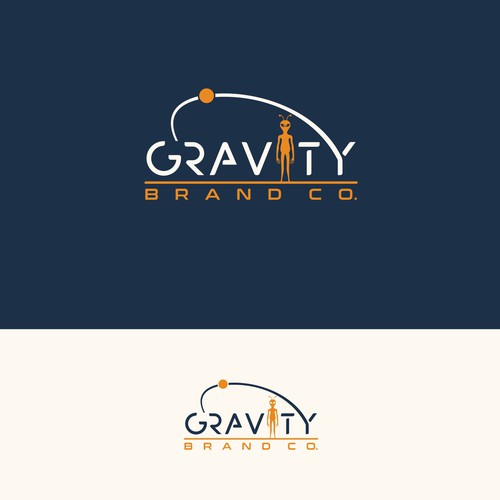 Logo for Gravity Brand Co. Design by websmartusa