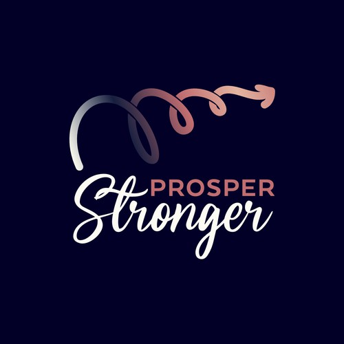 Prosper Stronger Logo Design by Julia   Fernandes