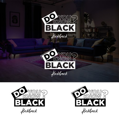Smooth Logo Design Needed for Culture Show - Do You Know Black? Kickback Design by Jeegy™