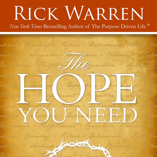 Design Rick Warren's New Book Cover Diseño de thedesigndepot2