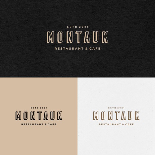 Montauk Logo Design by Filastin Studio