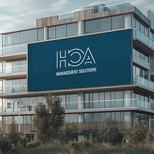 HOA Management Services Logo Design by des13n ©