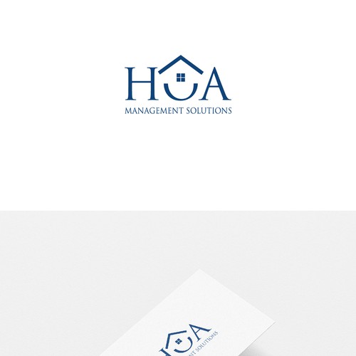 HOA Management Services Logo Design by Matt *