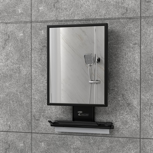 3D Rendering of Fogless Mirror in Shower/Lifestyle Environment (Fogless Mirror CAD file included!)) Design by ¤H5¤
