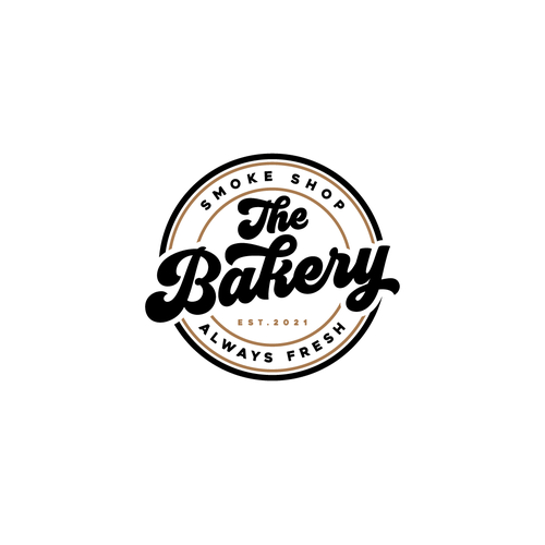 Smoke Shop Called "The Bakery" Logo Design by Boaprint