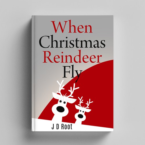 Design a classic Christmas book cover. Design by JuliePearl_IV8
