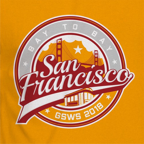 Design a Bold T-Shirt for San Francisco Athletes going to Softball World Series! Design by joelesse