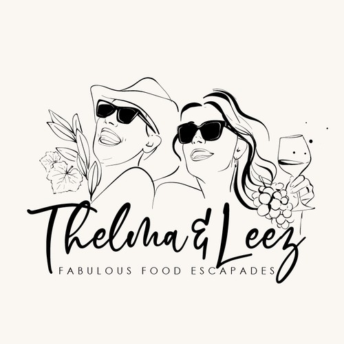 Vibrant, luxurious and fun logo for "Thelma & Leez" Design by Sign.Yra