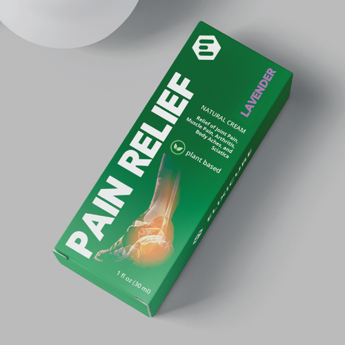 Pain Relief Cream Packaging Design by t1.std