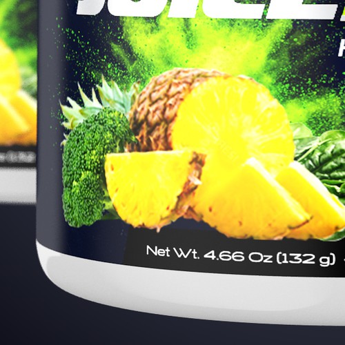 Label Design Pineapple express, A mens sexual supplement Design by rali_