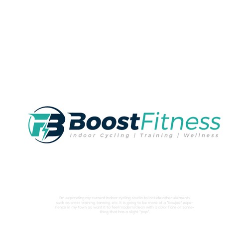 Exciting logo design for expanding fitness brand! Design by JosH.Creative™