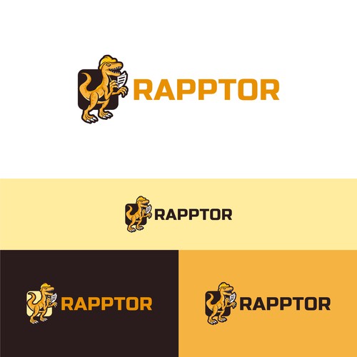 A logo for an app with a Raptor ! Design by MisterR
