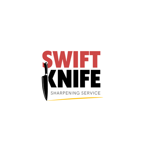 Clean and 'trustworthy' logo for modern knife sharpening service Design by Joezua and