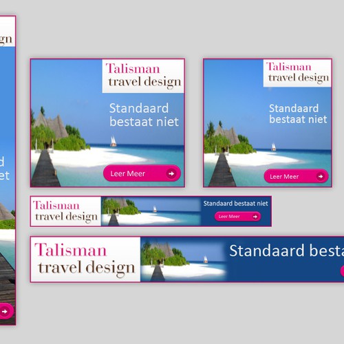 New banner ad wanted for Talisman travel design Design by Richard Owen