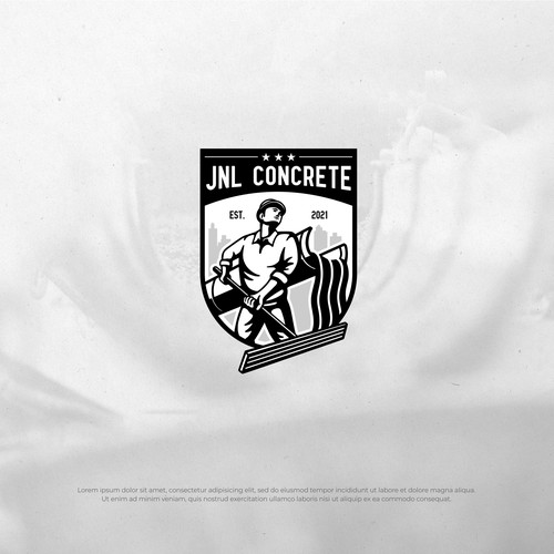 Design a logo for a concrete contractor Réalisé par randajanuario