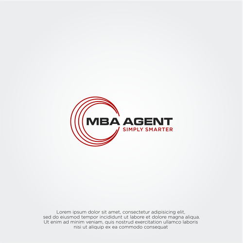 New Logo for The MBA Agent (and slogan) including image/icon Design by F4 491 LE