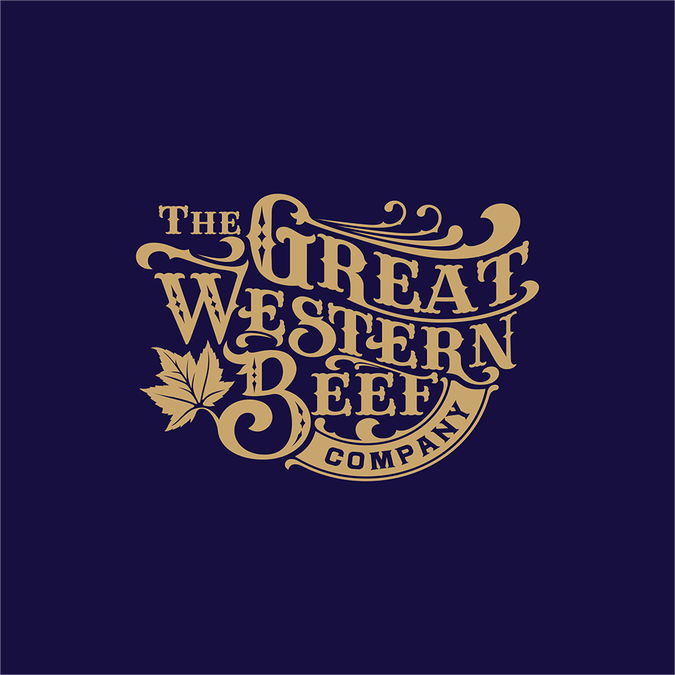 The Great Western Beef Company requires a retro, old west style logo ...