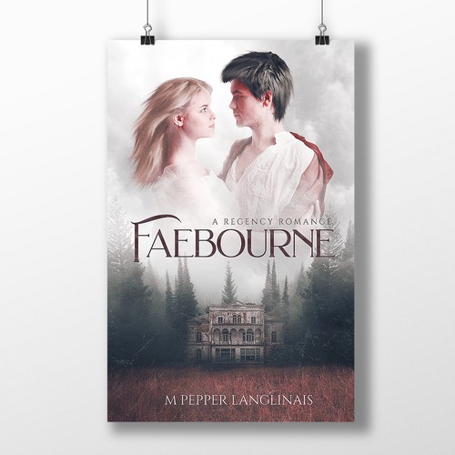 design a striking cover for a new historical romance novel Design by Alfie™