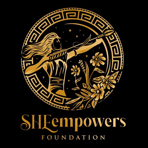 SHEempowers - luxurious design of a woman preferrably in some kind of a circle to appeal to women professionals Design by Jacob Gomes