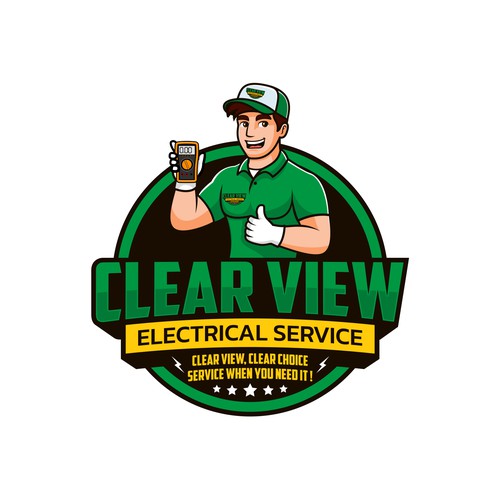 We need a powerful logo for our new top notch electrical services company. Design by Dhridjie™