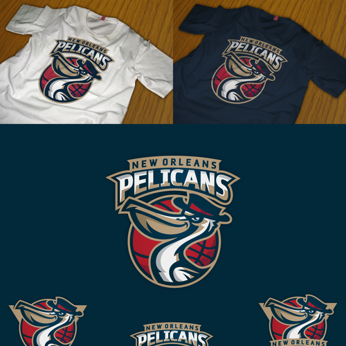 99designs community contest: Help brand the New Orleans Pelicans!! Design por pixelmatters