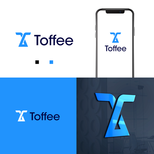 modern fintech logo Design by Grad™