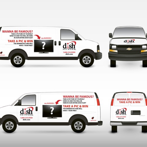 V&S 002 ~ REDESIGN THE DISH NETWORK INSTALLATION FLEET デザイン by B Vox