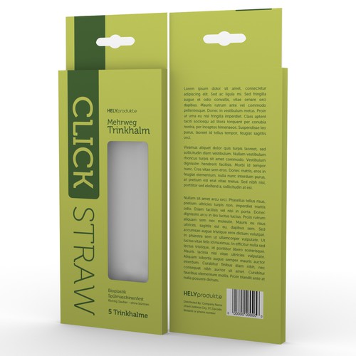 Product packaging contest entry by syakuro