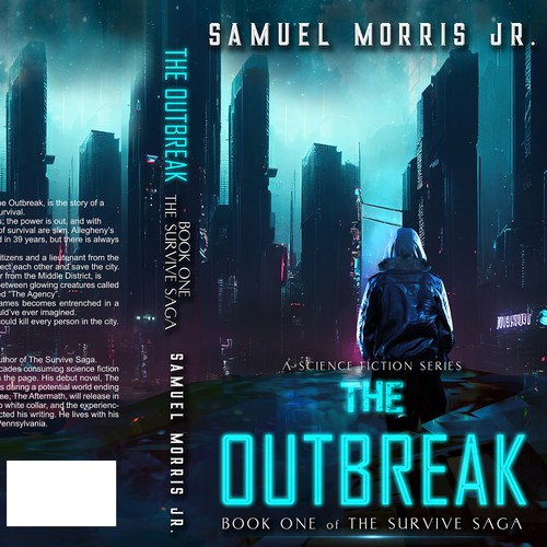 Sci-fi book cover with horror elements needed. Design by Ddialethe