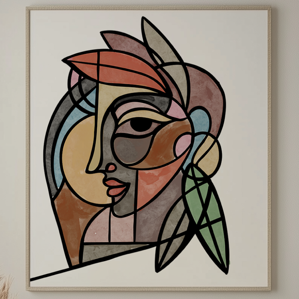 Wall art for an ethnic restaurant