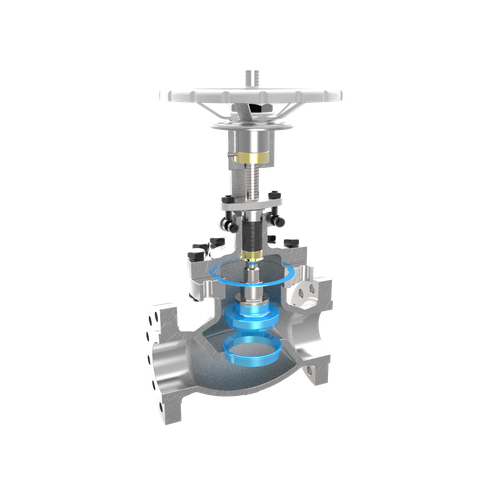 Valve Cutaway graphics for Gate, Globe, Check Valve Design by kejoman