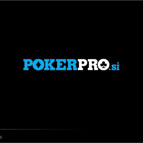 Poker Pro logo design Réalisé par Ariandar