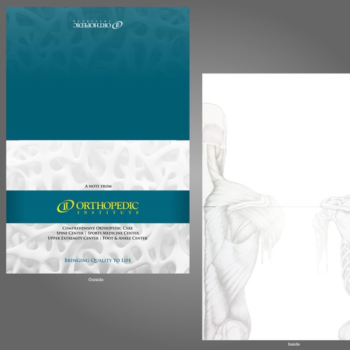 Orthopedic Thank You Card Design Ontwerp door Leo Sidharta