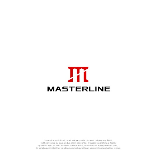 DISEÑO DE MARCA MASTERLINE Design by oakbrand™