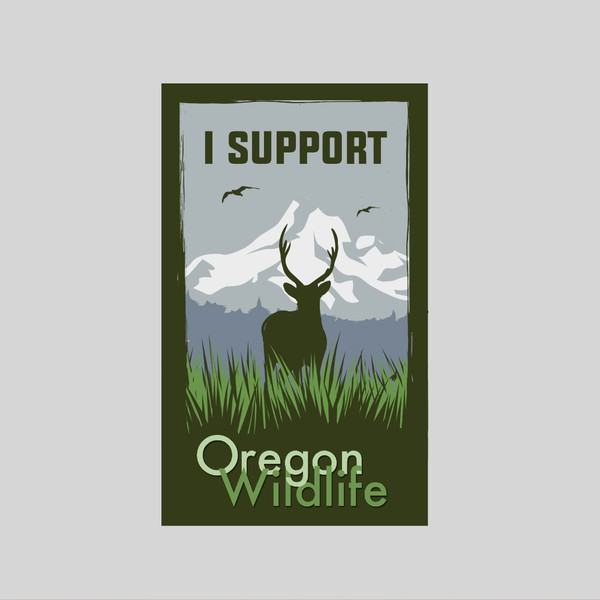 Design by NXTcanvas titled "Oregon Wildlife"