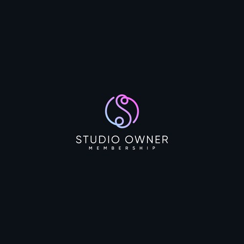 Logo for fun Dance Studio Owner Membership! 🤩 Design by ajedesign