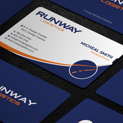 Design di Runway Logistics Business Card di ™SF_Design™