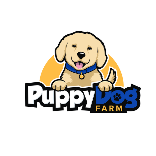 Logo design for Golden Retriever puppy breeder Design by .m.i.a.