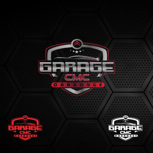 CREATION LOGO POUR GARAGE AUTOMOBILE CITROEN AVEC UN COTE FUN Design by Univers Design