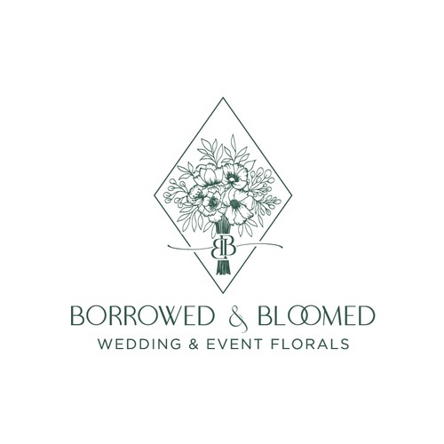 Captivating Logo for silk floral arrangement business Design by Ela Brigal