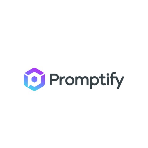 Modern, Simple and Sleek Logo for Promptify.com Design by Tigraph™