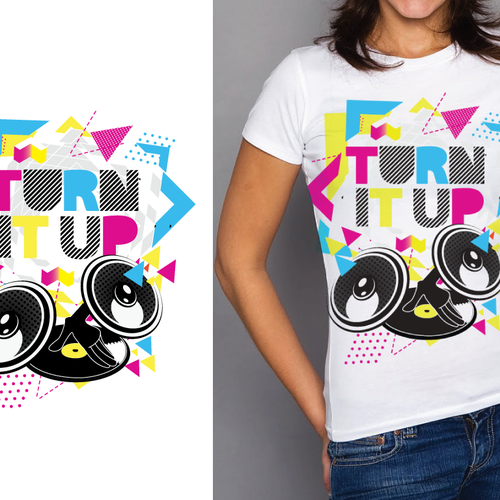 Dance Euphoria need a music related t-shirt design Diseño de Eday Inc.